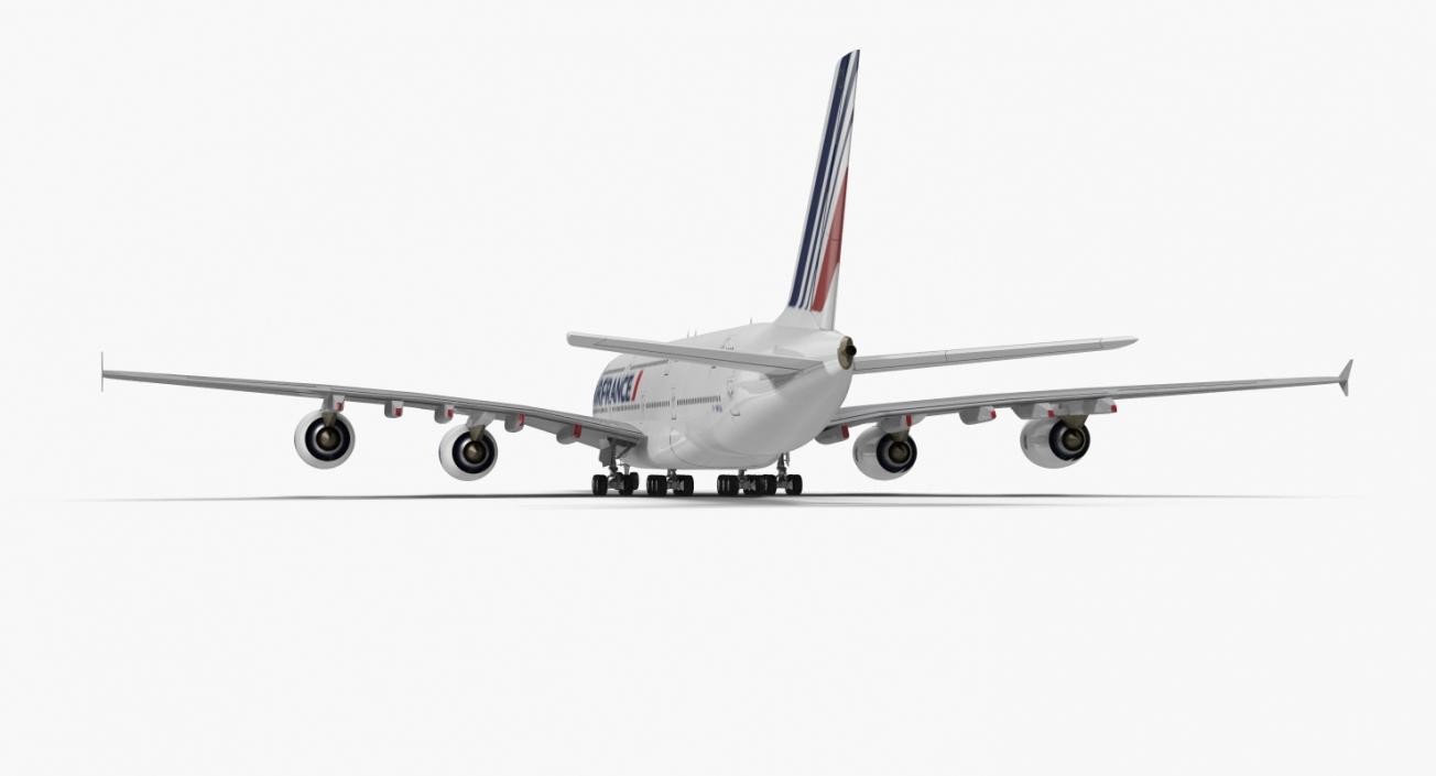 Airbus A380-1000 Air France 3D